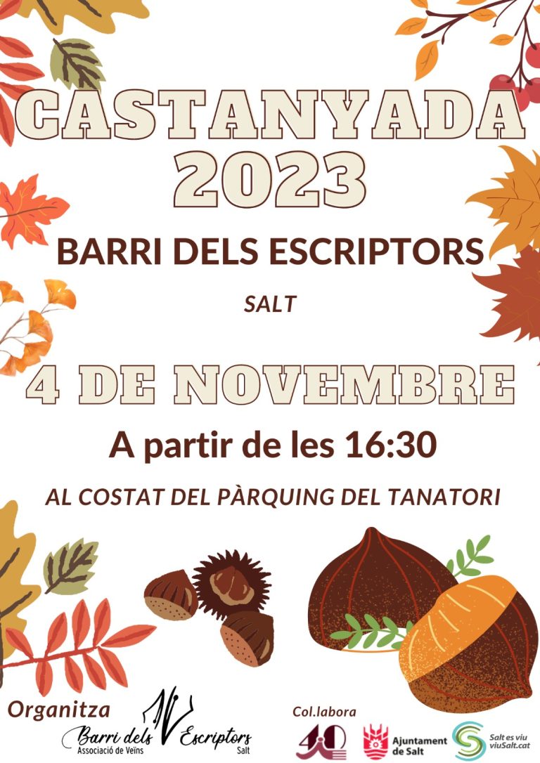 Castanyada Barri dels Escriptors 2023