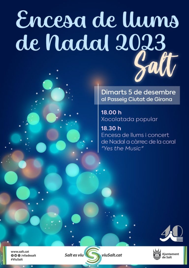 Descobreix la Màgia de Nadal a Salt: Demà s’encendran 180 punts de llums