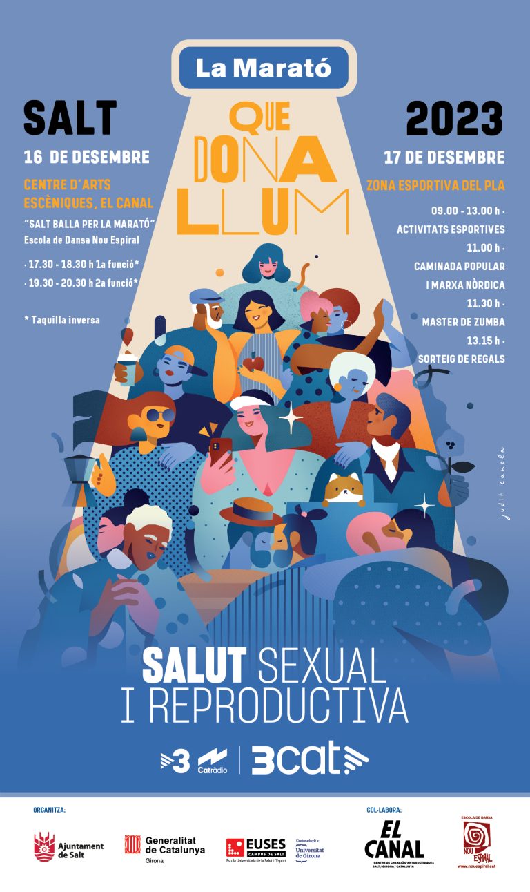 La Marató a Salt – Que Dona Llum