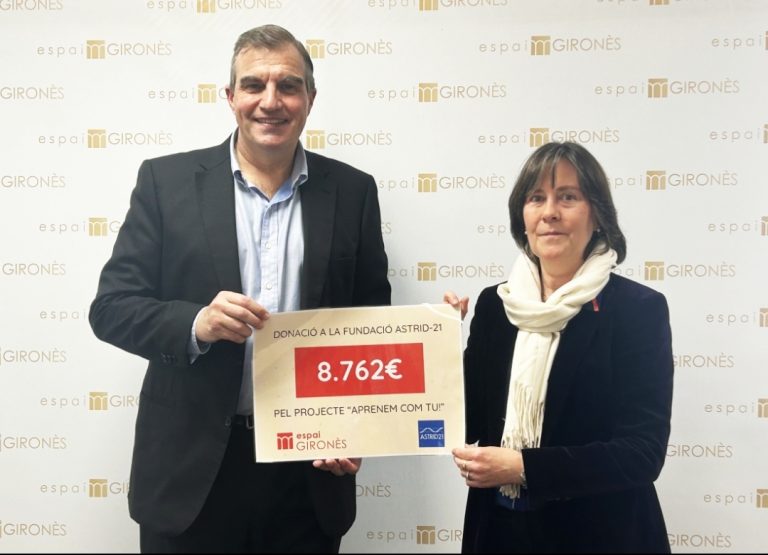L’Espai Gironès recull 8.762€ en la campanya de Nadal