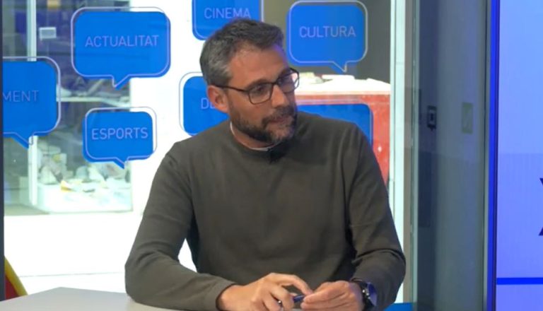 Entrevista a Televisió de Girona al director d’El Canal de Salt, Xavier Díaz.