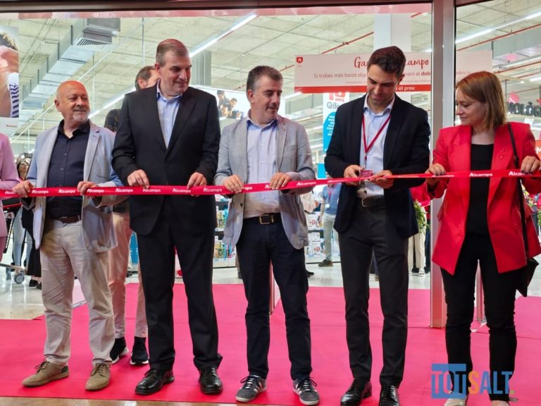 Inauguració del nou Alcampo a l’Espai Gironès