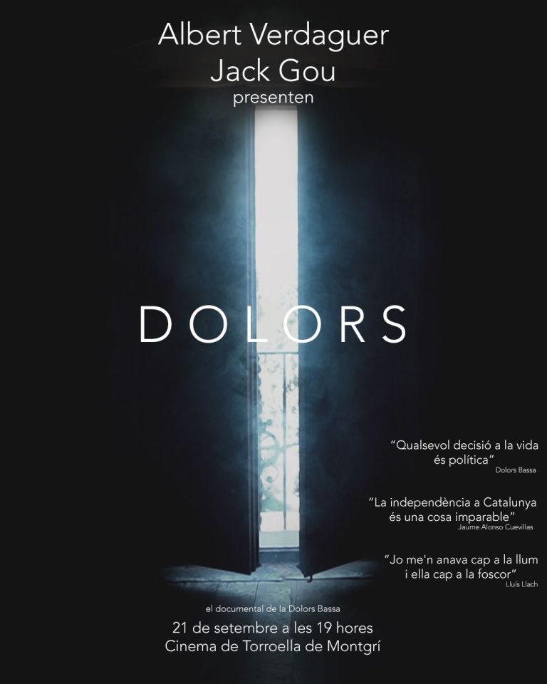 Estrena del Documental de DOLORS Bassa