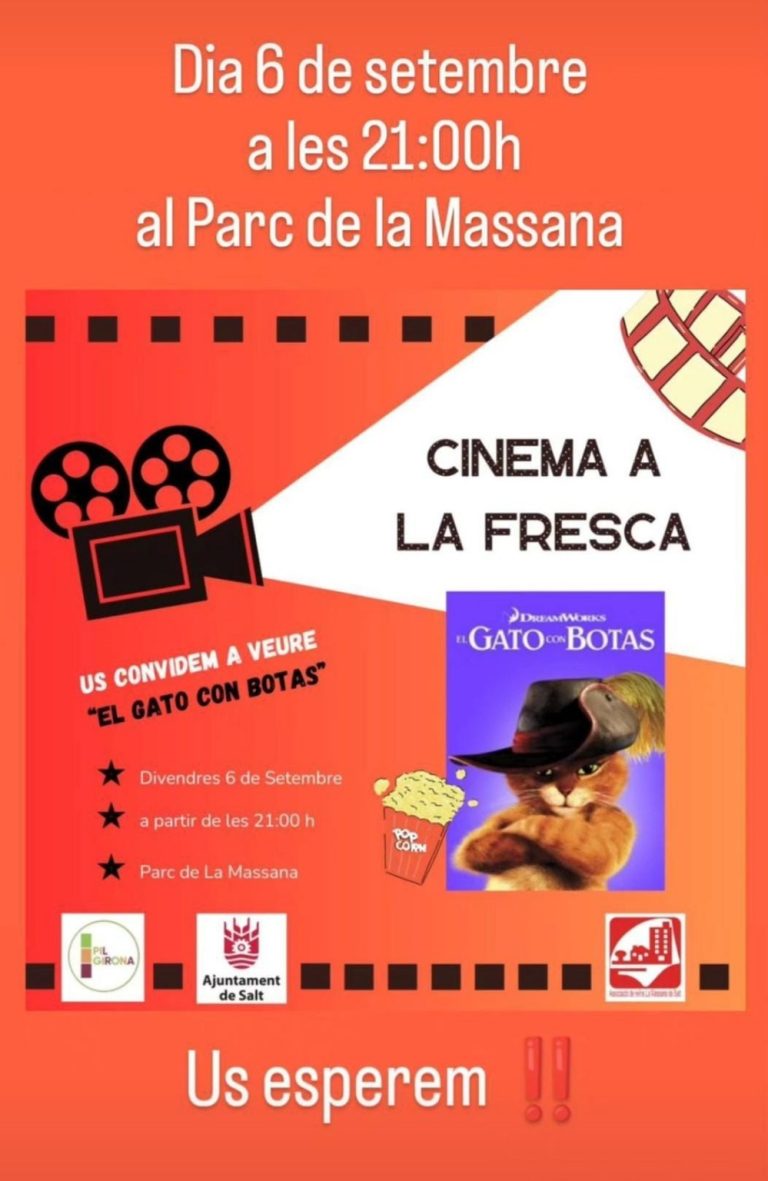 Cinema a la Fresca a la Massana