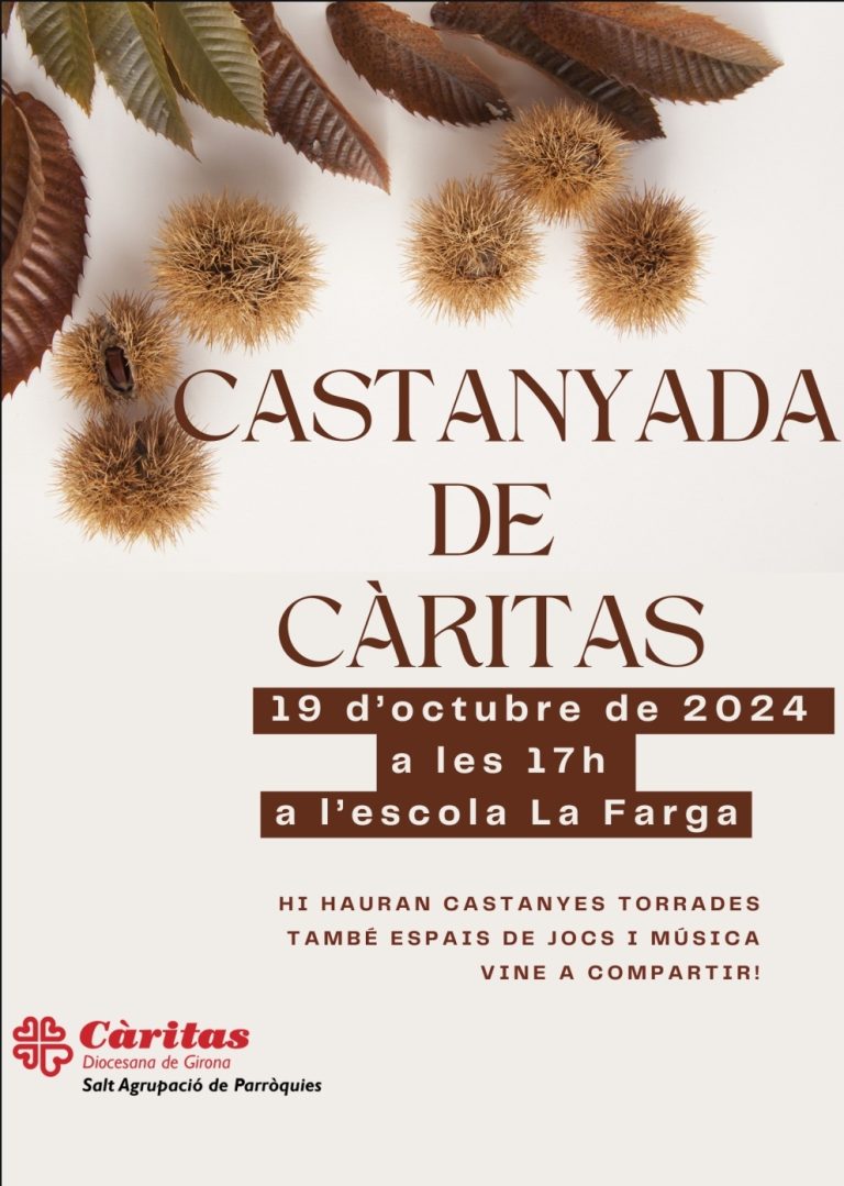 Castanyada de Càritas Salt 2024