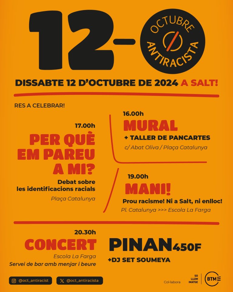 12 octubre Antiracista 2024
