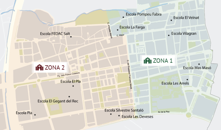 Salt aplicarà nova zonificació escolar per a infantil i primària per al curs 2025/2026