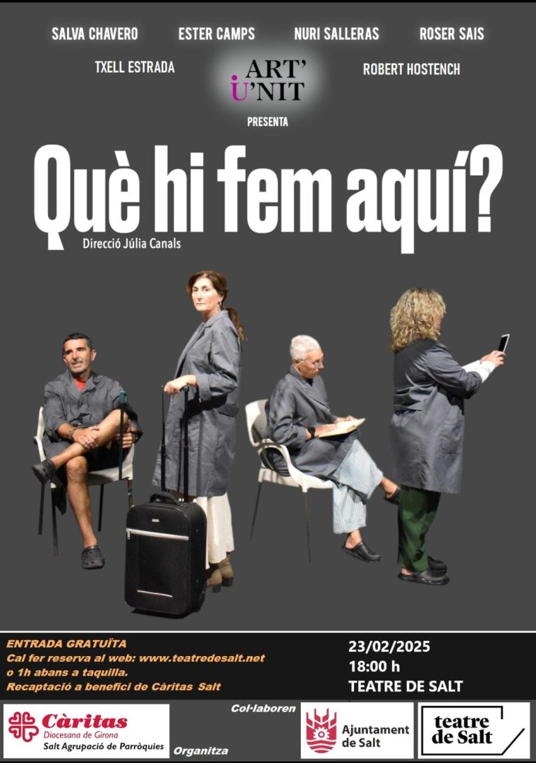 Què hi fem aquí? al Teatre de Salt