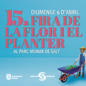 La 15a Fira de la Flor i el Planter de Salt omplirà el Parc Monar amb 28 expositors i activitats per a tots els públics