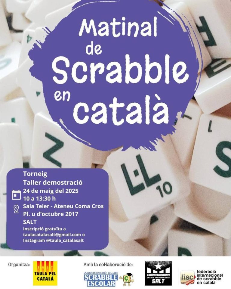 Matinal de Scrabble en català