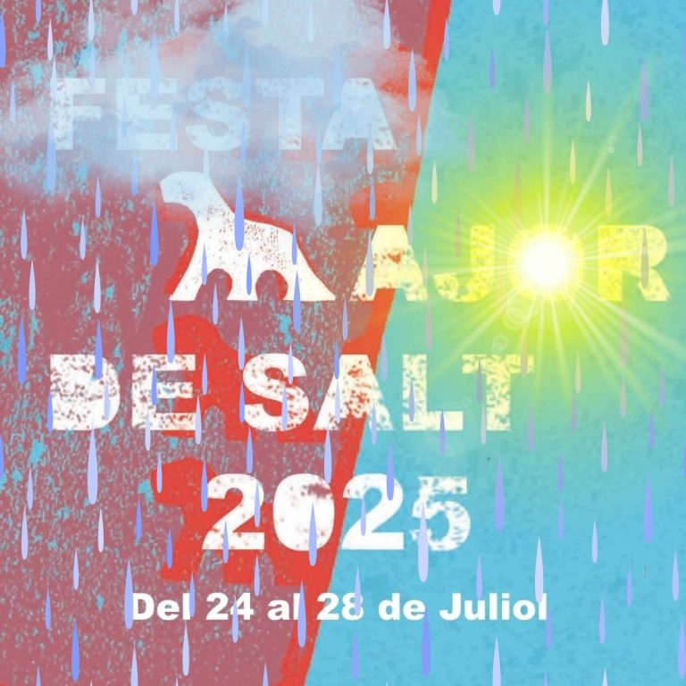 Quin temps ens espera aquesta Festa Major de Salt 2025? 🌧️☀️