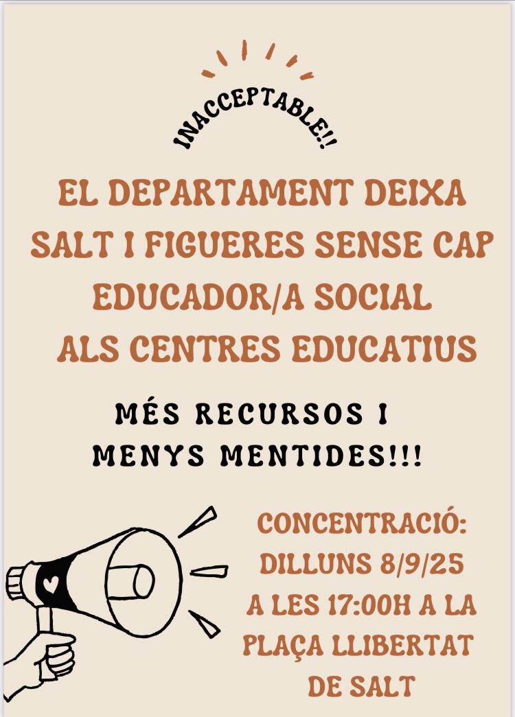 Sense educadors socials, les escoles perden una peça clau