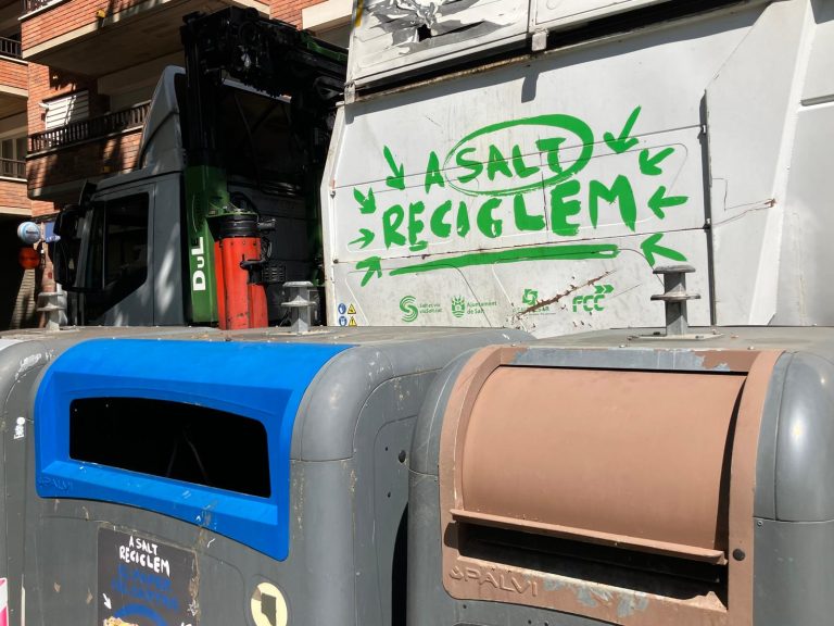 Salt recull més de 248 tones d’orgànica a comerços en vuit mesos
