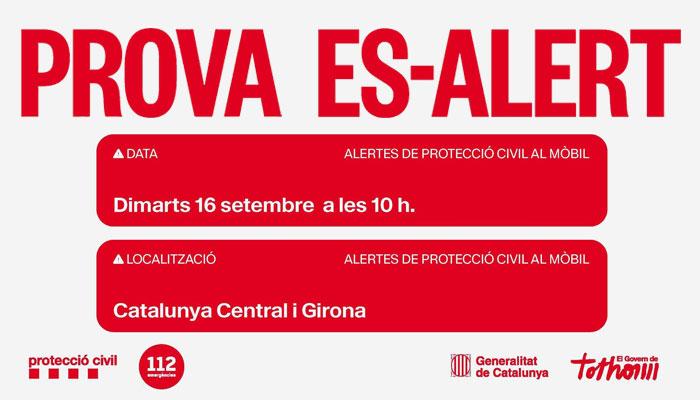 Prova d’alerta als mòbils: què has de saber si demà sona el teu telèfon?