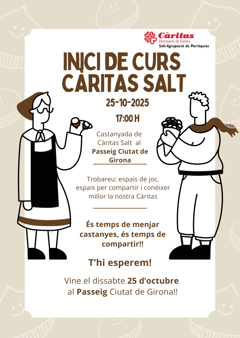 Castanyada Càritas Salt – Inici de Curs