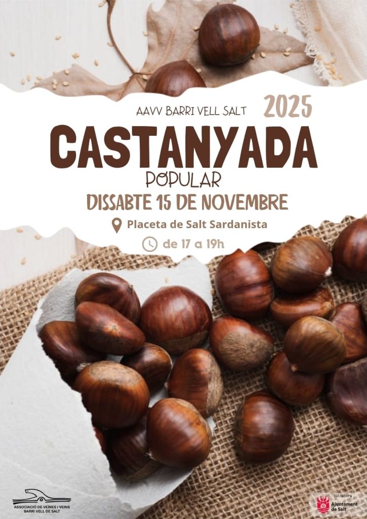 Castanyada Barri Vel lde Salt 2025
