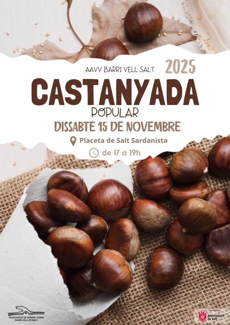 Castanyada Popular del Barri Vell de Salt 2025