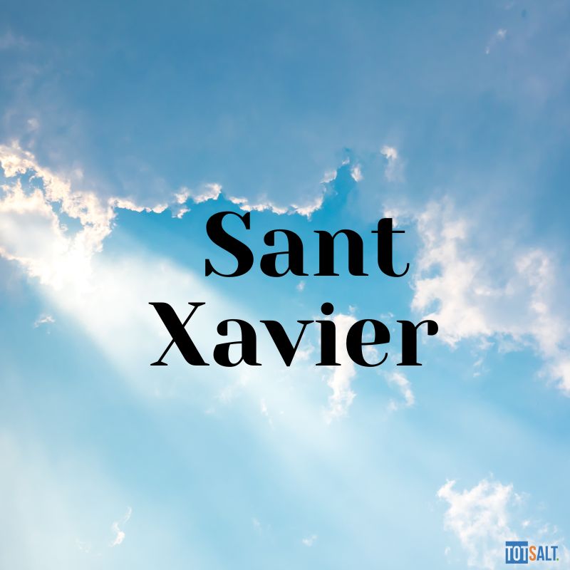Feliç Sant Xavier