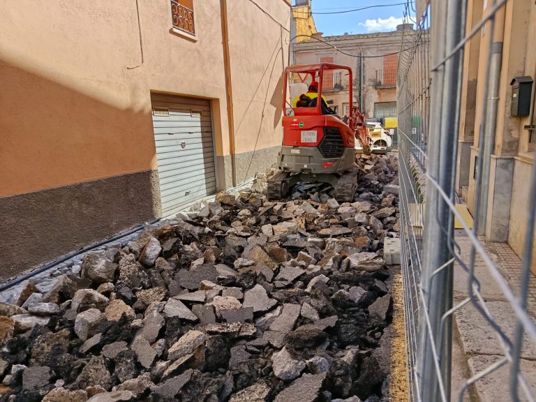 Comença la metamorfosi del carrer Josep Ramis: 6 setmanes d’obres per canviar completament l’espai