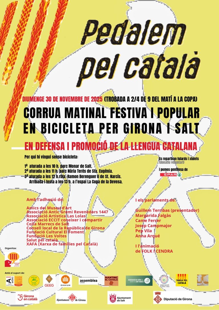 Pedalem pel català