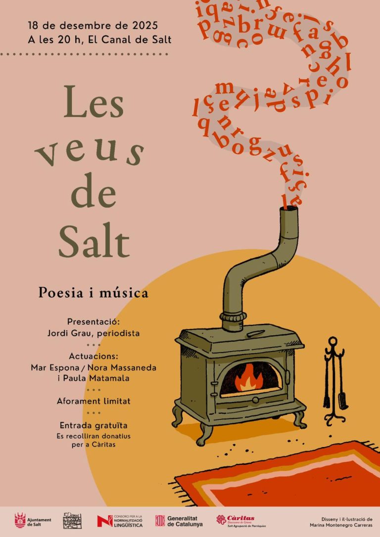 Les Veus de Salt: poesia, música i solidaritat el 18 de desembre al Teatre El Canal
