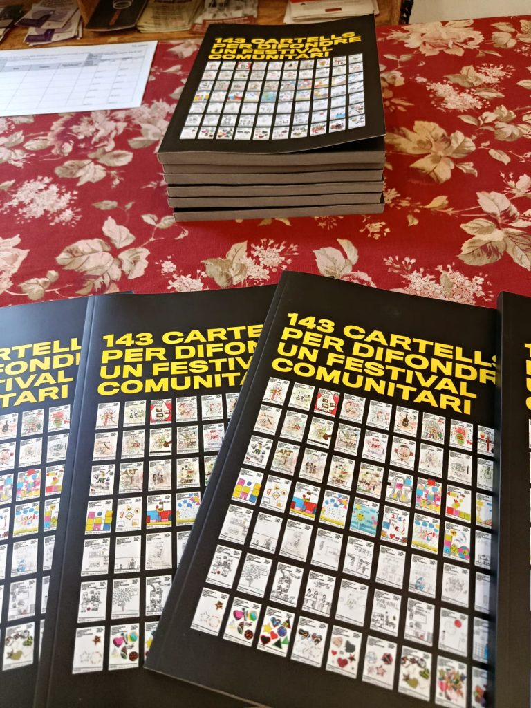 Es presenta a l’Ateneu el llibre amb els 143 cartells creats per l’alumnat per al Festival L’Inevitable de Salt 