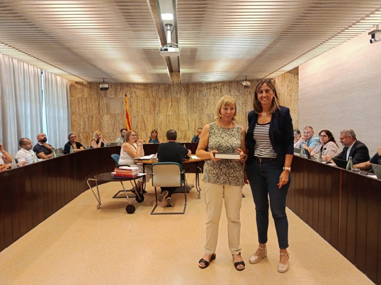 Montserrat Canadell deixa de ser Defensora de la Ciutadania de Salt després de deu anys
