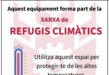 Refugis climàtics davant l’alerta per calor extrema a Salt