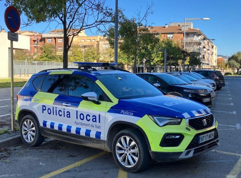 La Policia Local de Salt deté dues persones multireincidents, una amb 55 antecedents policials