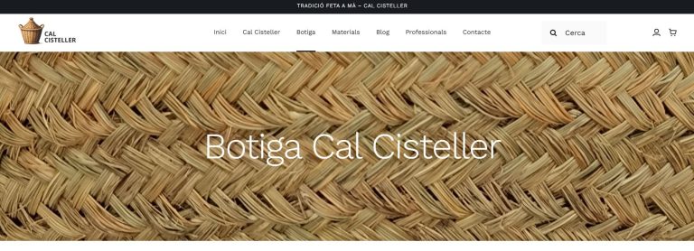 Cal Cisteller obre la seva tercera botiga: 130 anys d’artesania de Salt fan el salt a internet