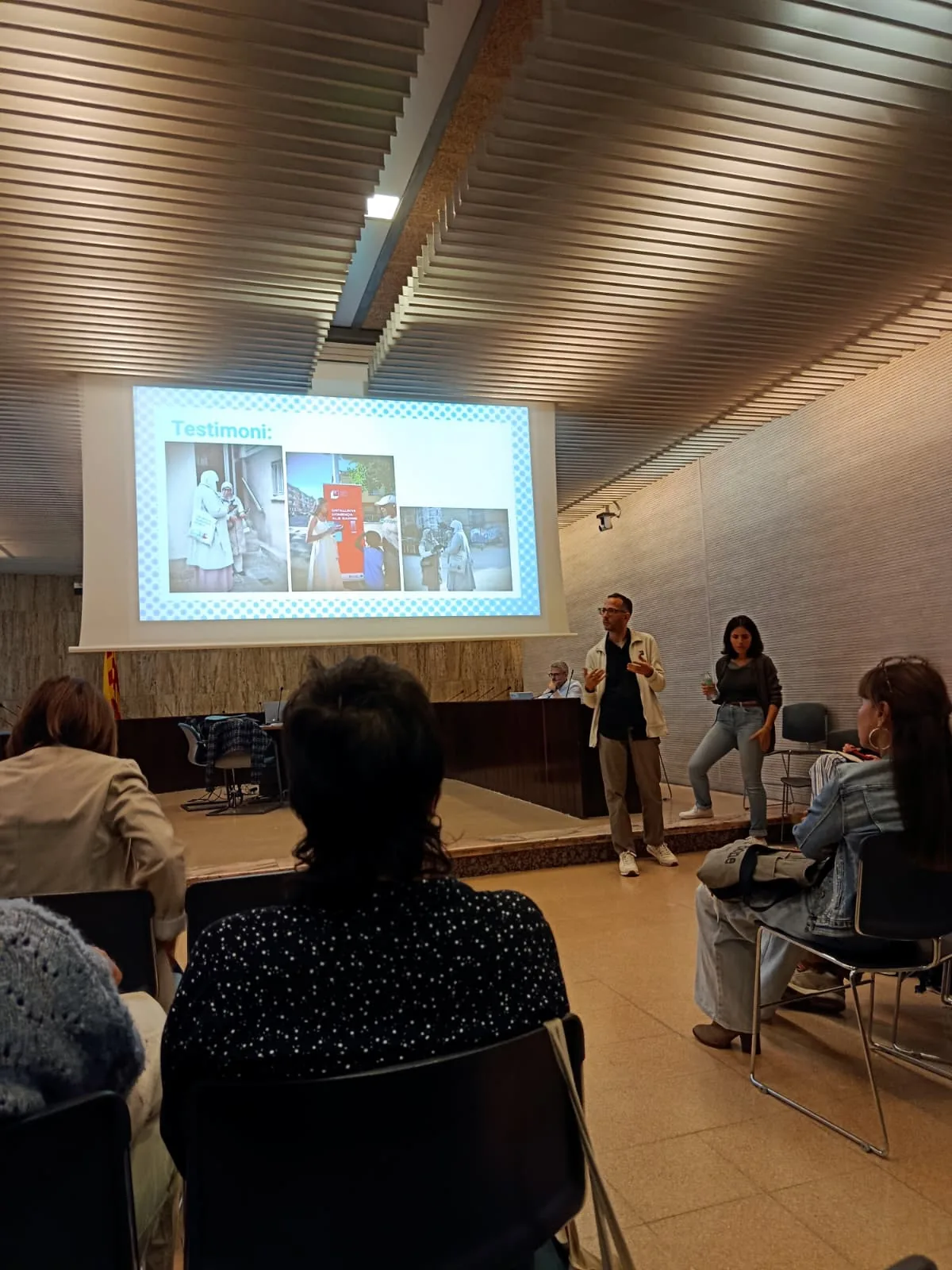 Presentació del balanç del projecte A-Porta a Salt